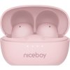 Niceboy Bluetooth bezdrôtové slúchadlá do uší Podsie 4 POP Pink