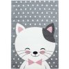 Ružovo-sivý detský koberec 140x200 cm Kids – Ayyildiz Carpets