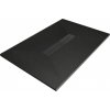 MEXEN/S - Toro obdĺžniková sprchová vanička SMC 110 x 90, čierna, mriežka čierna 43709011-B