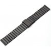 BStrap Steel remienok na Xiaomi Amazfit Stratos 2/2S/3, black (SSG039C0104)
