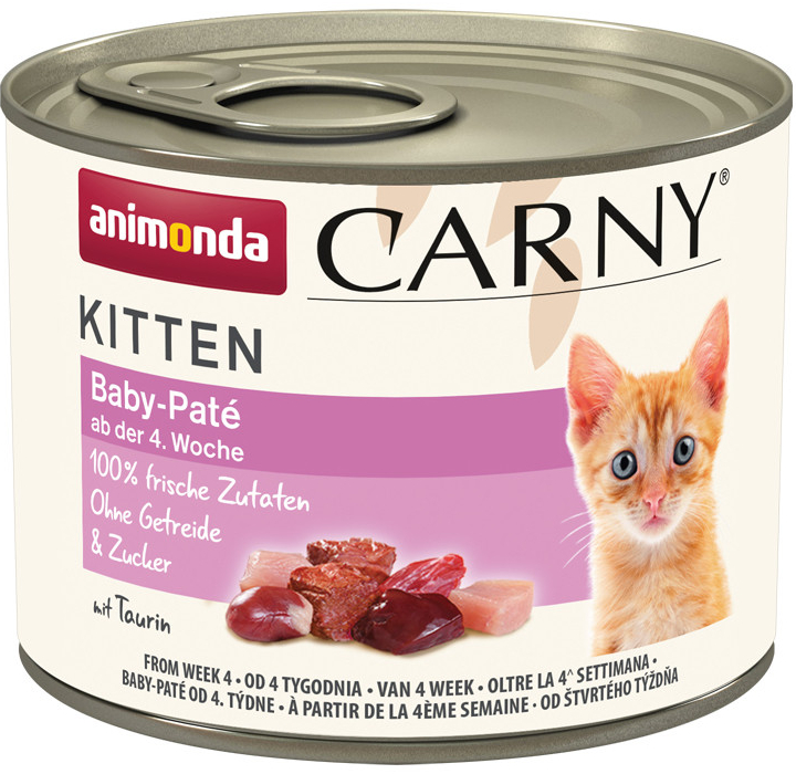Animonda Carny Kitten baby paštéta 24 x 200 g