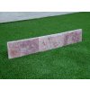 1 Travertin Red rezaný obrubník 30 x 15 x 3 cm