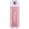 TRANSCEND Externí SSD ESD300P 1TB, External SSD, USB 10Gbps, Type C, růžová (TS1TESD300P)