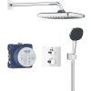 Podomietková termostatická sprchová batéria Grohe Quickfix Precision Vitalio Comfort 250 chróm 34882000