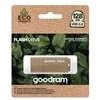 Goodram USB flash disk, USB 3.0, 128GB, UME3 ECO FRIENDLY, hnedý, UME3-1280EFR11, USB A, s krytkou