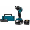 Makita Aku bezuhlíkový príklepový skrutkovač Li-ion LXT 18V/3,0 Ah, Makpac DHP485RFJ