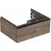 Geberit iCon skrinka 59.2x47.6x24.7 cm závesná kúpeľňová skrinka pod umývadlo orech-láva 502.310.JR.1