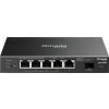 TP-Link OMADA switch SG2206MP (5xGbE,1xSFP,4xPoE+,63W,fanless)