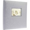 Látkové fotoalbum 10x15/500 foto LOVE silver