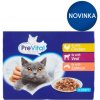 PreVital s kuracinou teľacinou lososom v omáčke 12 x 100 g
