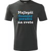 Grafitové tričko najlepší finančný poradca na svete - darček pre finančných poradcov XXL