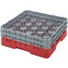 Cambro Kôš Camrack 20 pozícií, výška pohára 9 cm - Červená| TOM, R-20S318-163