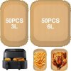 Vložky do fritézy Air Fryer, papier na pečenie, 100 ks, pre Phi.LIPS 3000 a 5000