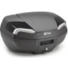 Givi E46NT2 Riviera kufr černý (Monolock s vlastní plotnou), čiré odrazky, objem 47 ltr.