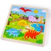 Bigjigs Toys Vkladačka so zvukom Dinosaury