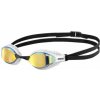 Plavecké okuliare arena Airspeed Mirror yellow copper-white