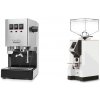Gaggia New Classic E24, stainless steel + Eureka Mignon Specialita, CR white