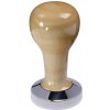 Buna café tamper, javor, lak, 49 mm, nerez lesk, plochý