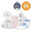 AVENT Elektr. ODSÁVAČKA MLIEKA (SCD395/21) sada (odsávačka+fľaša 260ml+3ks Via poháriky) 1x1 set
