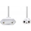 NEDIS napájací kábel 230V pre adaptéry/ prípojný/ Euro zástrčka/ konektor IEC-320-C7/ dvojlinka/ biely/ bulk/ 2m