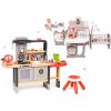 Smoby Set reštaurácia s elektronickou kuchynkou Chef Corner Restaurant s domček pre bábiku Baby Nurse trojkrídlový