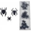 Dekorácia pavúky, 24 ks X5067