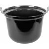 Kotol Thorma 60 l – smaltovaný, s ušami, čierny