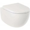 Kludi Resa D - Závesné WC, Rimless, Spiralflush, lesklá biela 24WCW0243