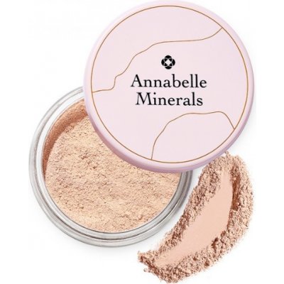 Annabelle Minerals Matte Mineral Foundation minerálny púdrový make-up pre matný vzhľad Golden Fair 4 g