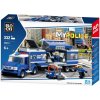 Blocki lego stavebnica Polícia , Mobilná policajná stanica,kompatibilne 332 dielov ( Blocki lego stavebnica Polícia , Mobilná policajná stanica,kompatibilne 332 dielov)