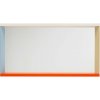 Vitra Zrkadlo Colour Frame Medium, blue/orange