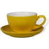 Biebri šálka s podšálkou, 300ml, žltá