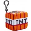 Prívesok na kľúče Plyšový Minecraft TNT 8cm