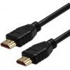 Video kábel HDMI samec - HDMI samec, HDMI 2.1 - Ultra High Speed, 2m, pozlatené konektory, čierny, 8K@60Hz, 48Gb/s