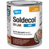 HET Soldecol UV LAK MAT alkyd-uretánový matný transparentný lak na drevo 0.75 l Matný
