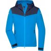 DAIBER JN 1179 / Dámska outdoorová softshellová bunda - bright blue/navy/bright blue XS