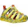 KEEN Detské sandále HYPERPORT H2 evening primrose/steel grey - žltá/sivá Veľkosť EU: 37