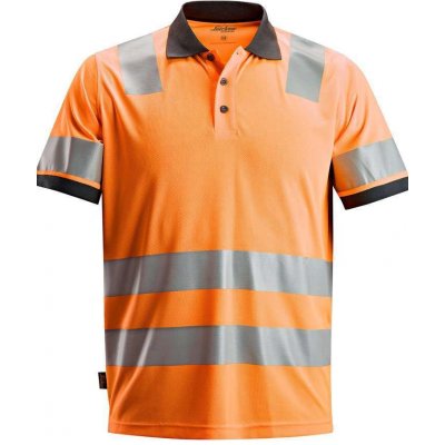 Snickers Workwear Polokošile AllroundWork reflexní oranžová