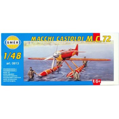 Směr Model letadlo Macchi M.C. 72 stavebnice letadla 75323 1:48