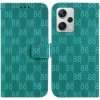 Peňaženkové kožené puzdro Double 8 na Xiaomi Redmi Note 12 Pro+ 5G - Zelená