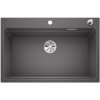 Blanco Etagon 8 Silgranitový drez, 78x51 cm, s pojazdmi, InFino, sivá skala 525178