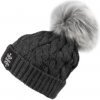 Dámska zimná čiapka Sherpa NELL II tmavo šedá UNI