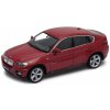 Welly BMW X6 Červené 1:24