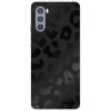 Picasee silikónový prehľadný obal pre Motorola Moto G62 - Midnight Leopard