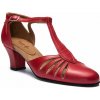 Rumpf, Dámska swingová obuv 9210, červená 37