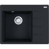 FRANKE Centro CNG 611-62 TL/2 Fragranit drez s odkvapávacou plochou, ľavý, horná montáž, 620 x 500 mm, čierna matná, 114.0637.495