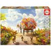 Puzzle Carrying Flowers Educa 1000 dielov a Fix lepidlo