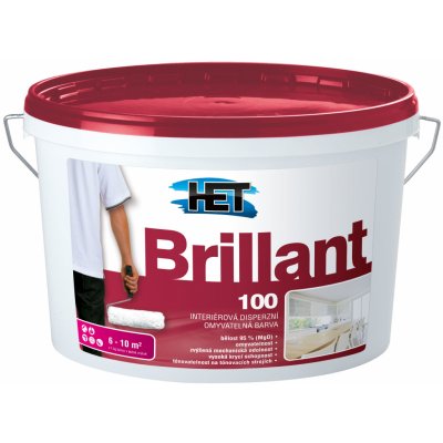 HET Brillant 100 biela,8kg