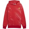 Pánska Mikina PUMA FERRARI RACE COLOR S HOODIE 63048502 – Červená