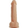 Realistické dildo s prísavkou Titan - telový silikón pre dokonalý pôžitok